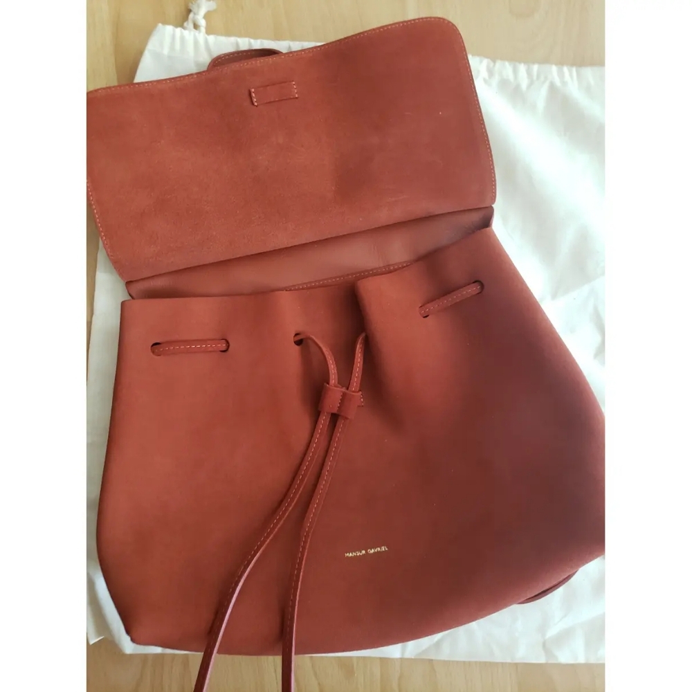 NWT Mansur Gavriel soft lady bag in Brick - Picture 8 of 8